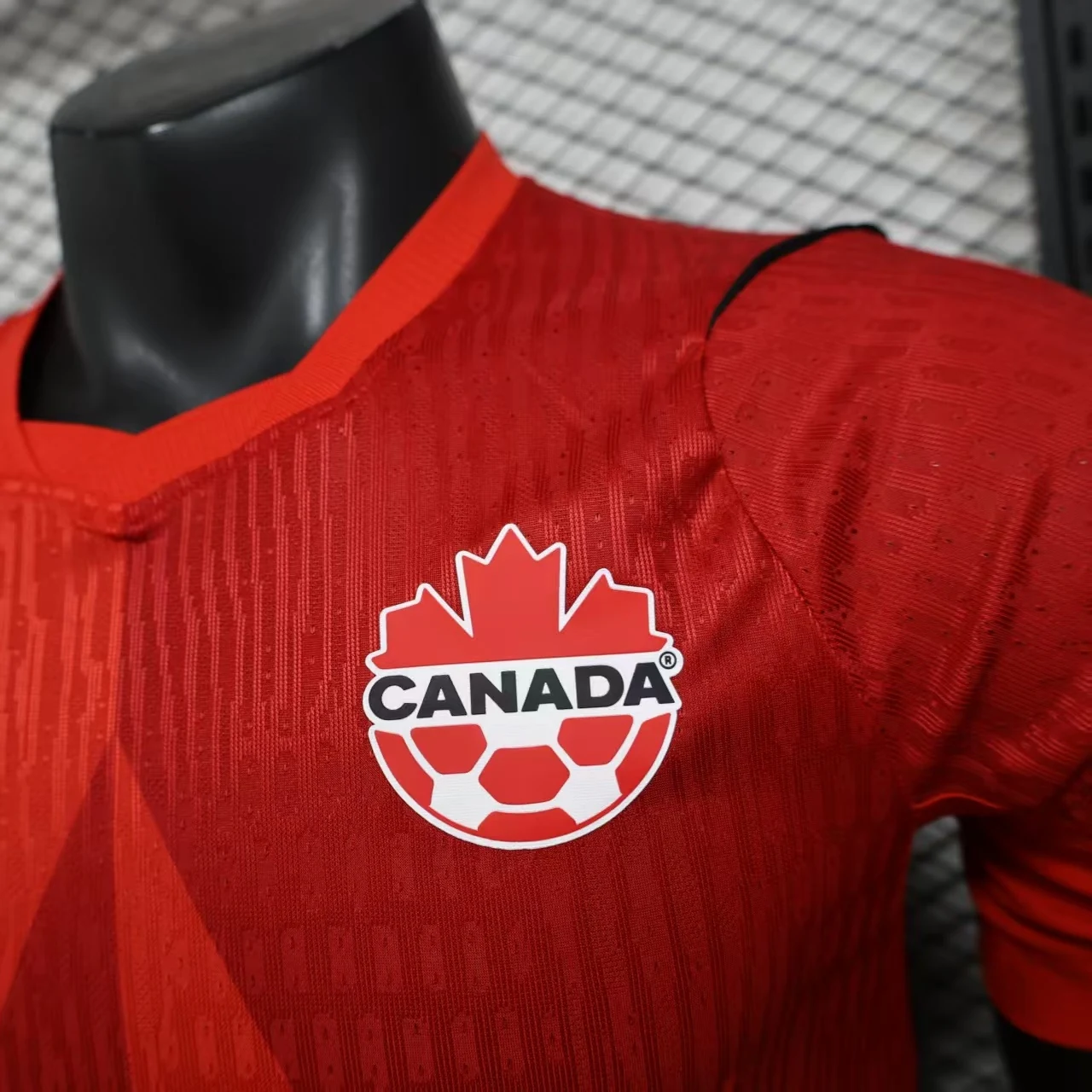 Canada 2026 Home Football Jersey detail 2 view