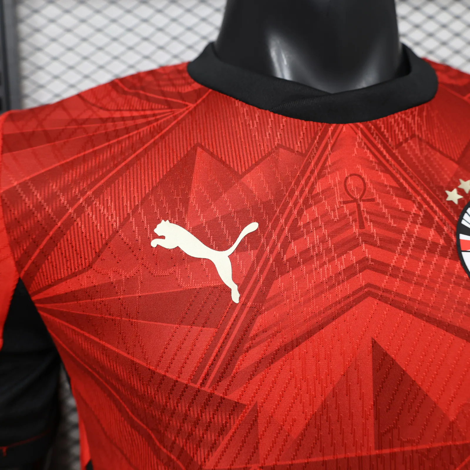 Egypt 2026 Home Football Jersey detail 3 view