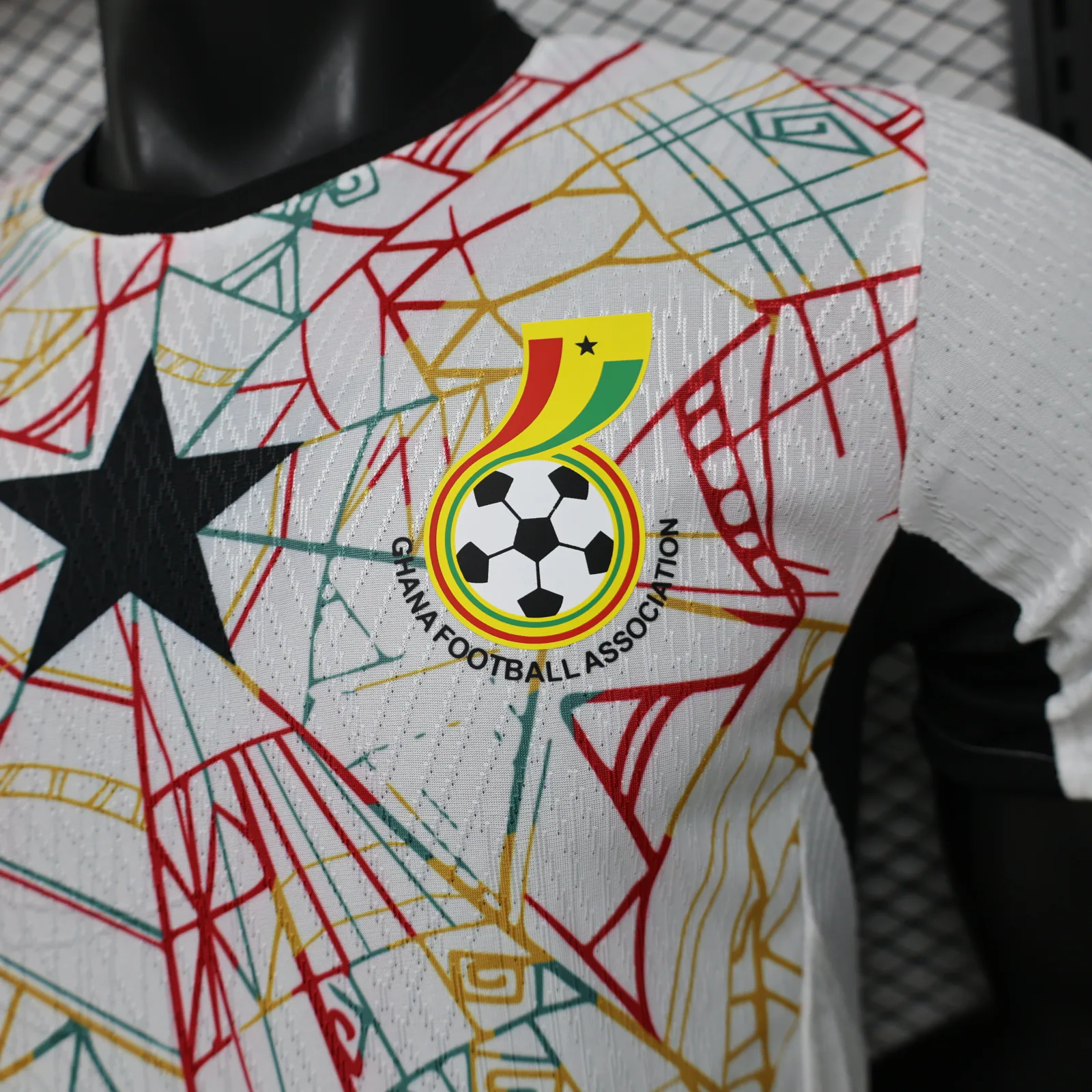 Ghana 2026 Home Football Jersey detail 1 view