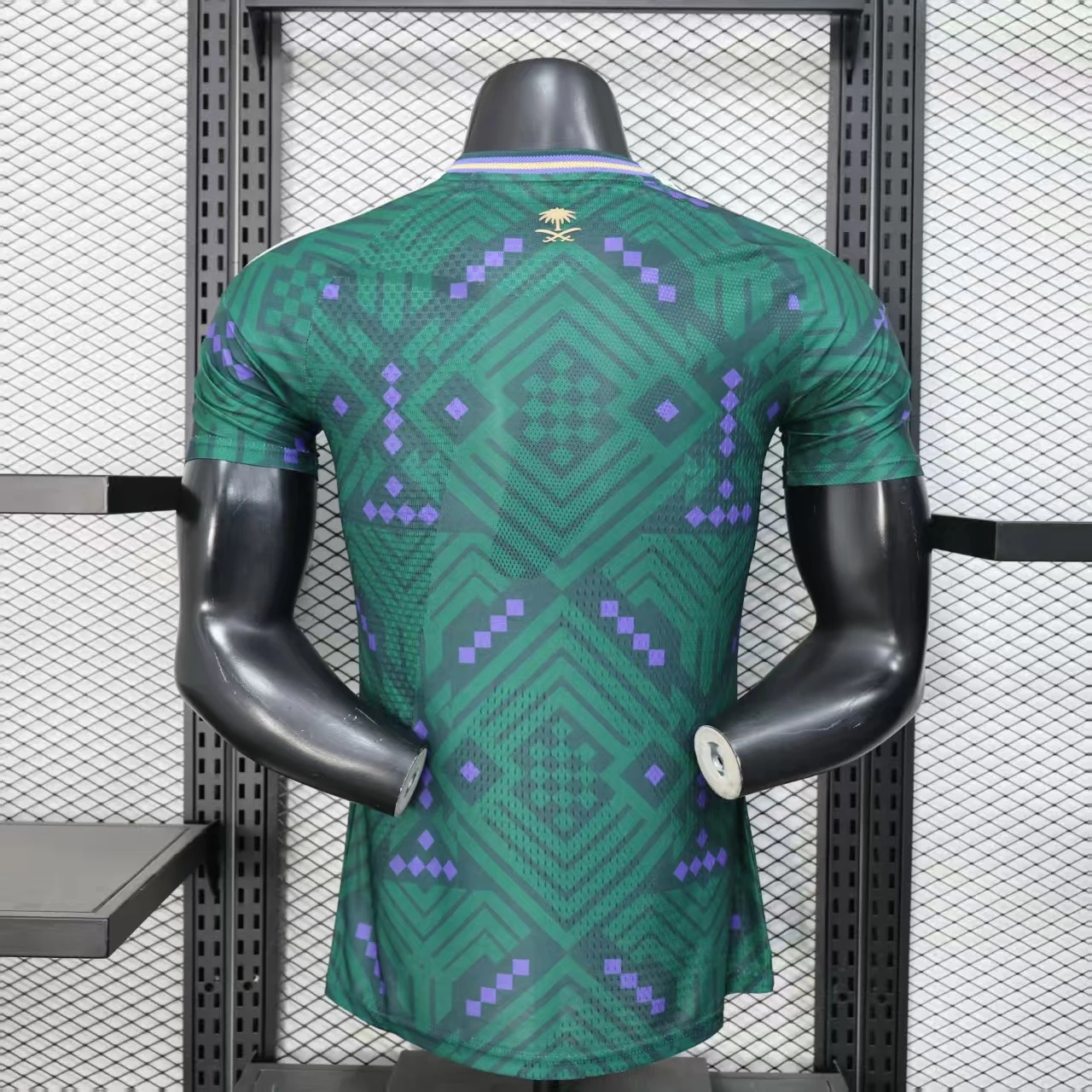 Saudi Arabia 2026 Home Football Jersey back view