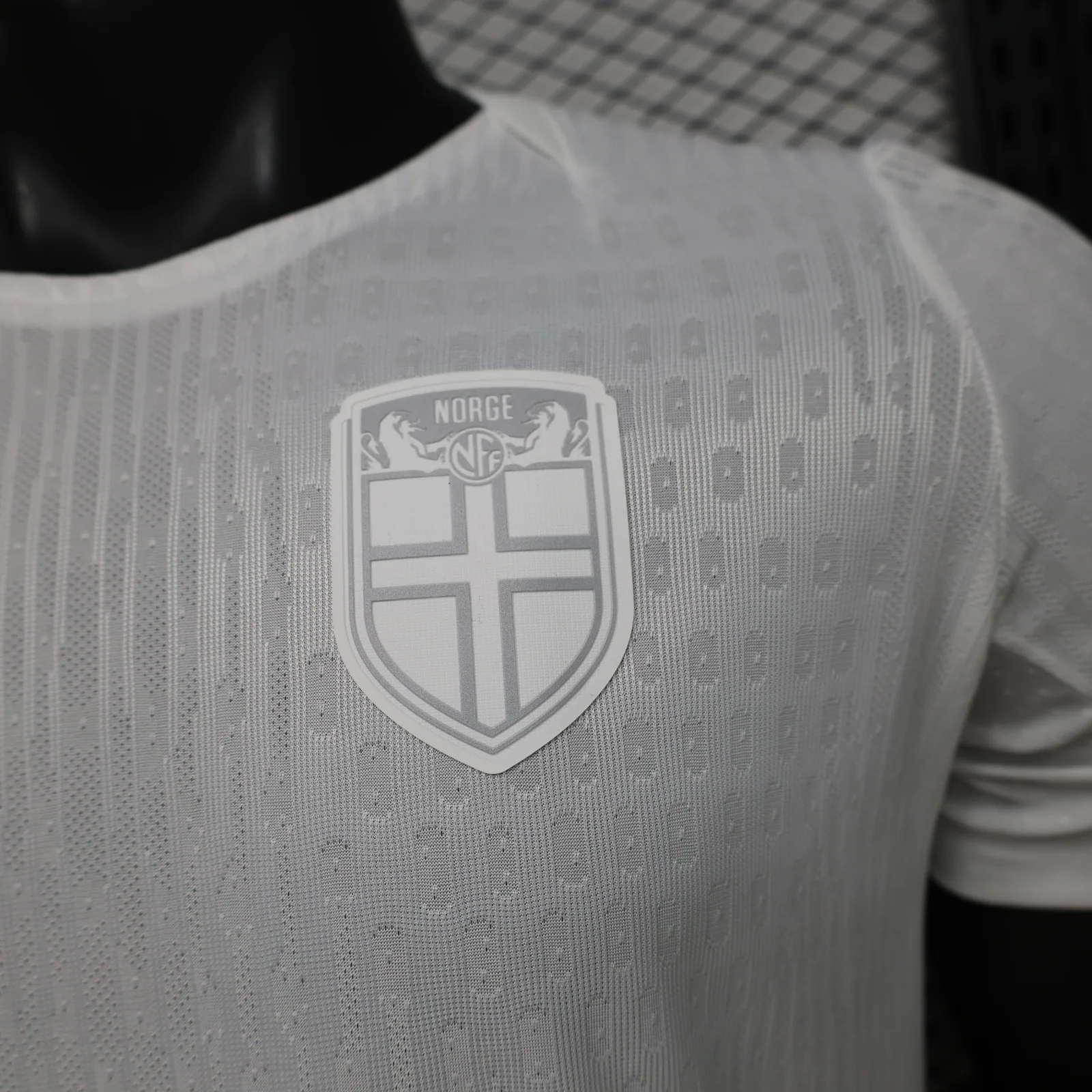 Norway 2026 Third Football Jersey detail 2 view