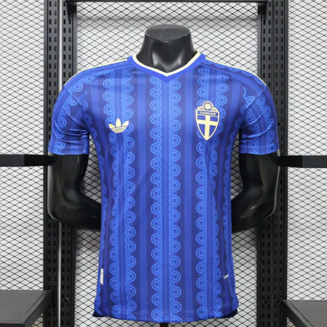 Sweden 2026 Away Football Jersey front view