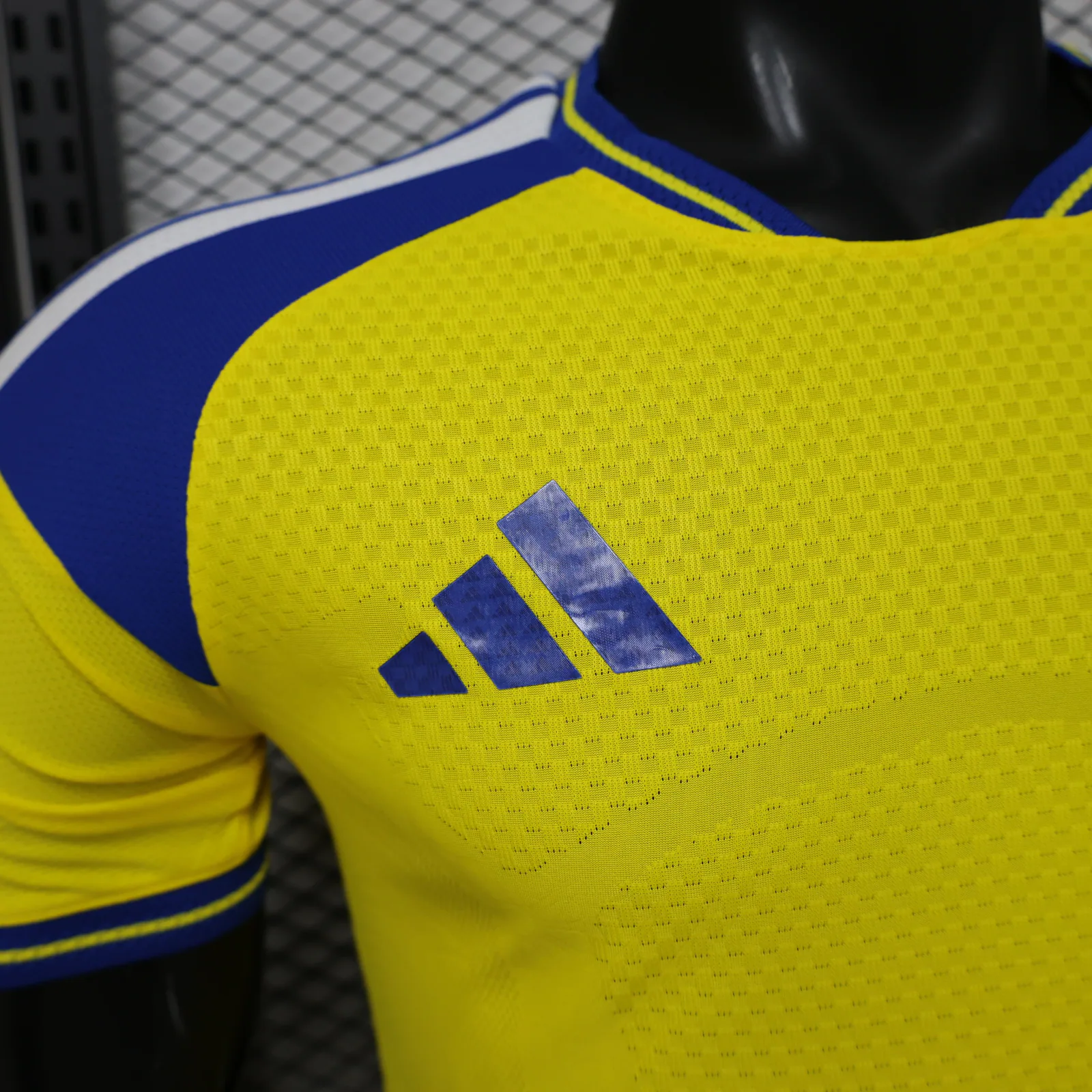 Sweden 2026 Home Football Jersey detail 1 view