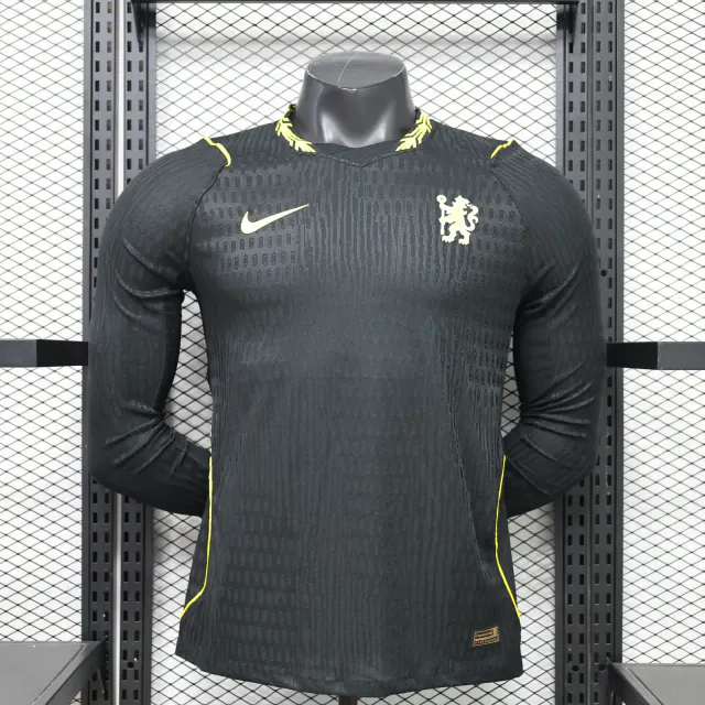 Chelsea 2026/27 Away Football Jersey – Long Sleeve front view