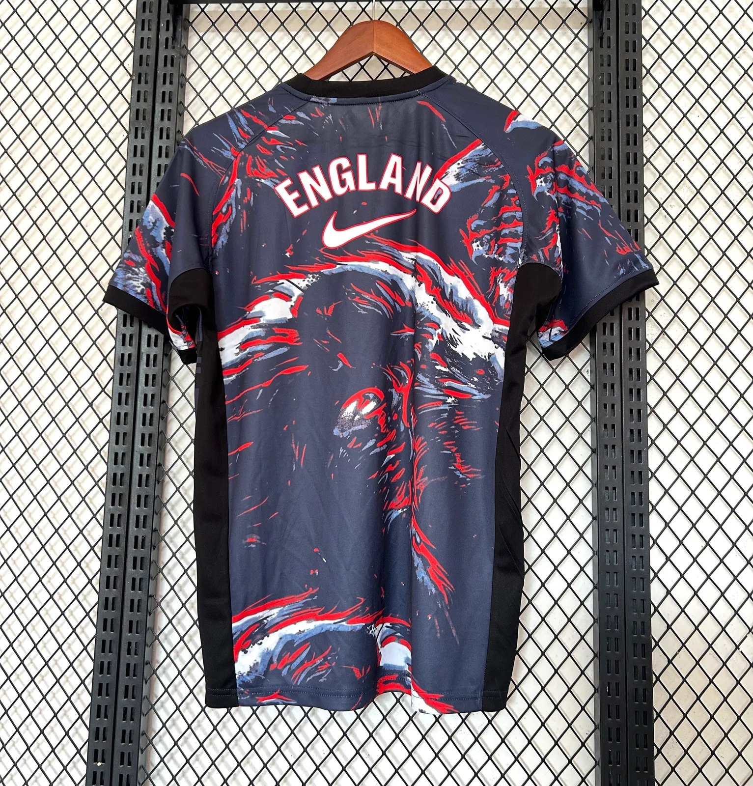 England 2026 Goalkeeper Football Jersey back view