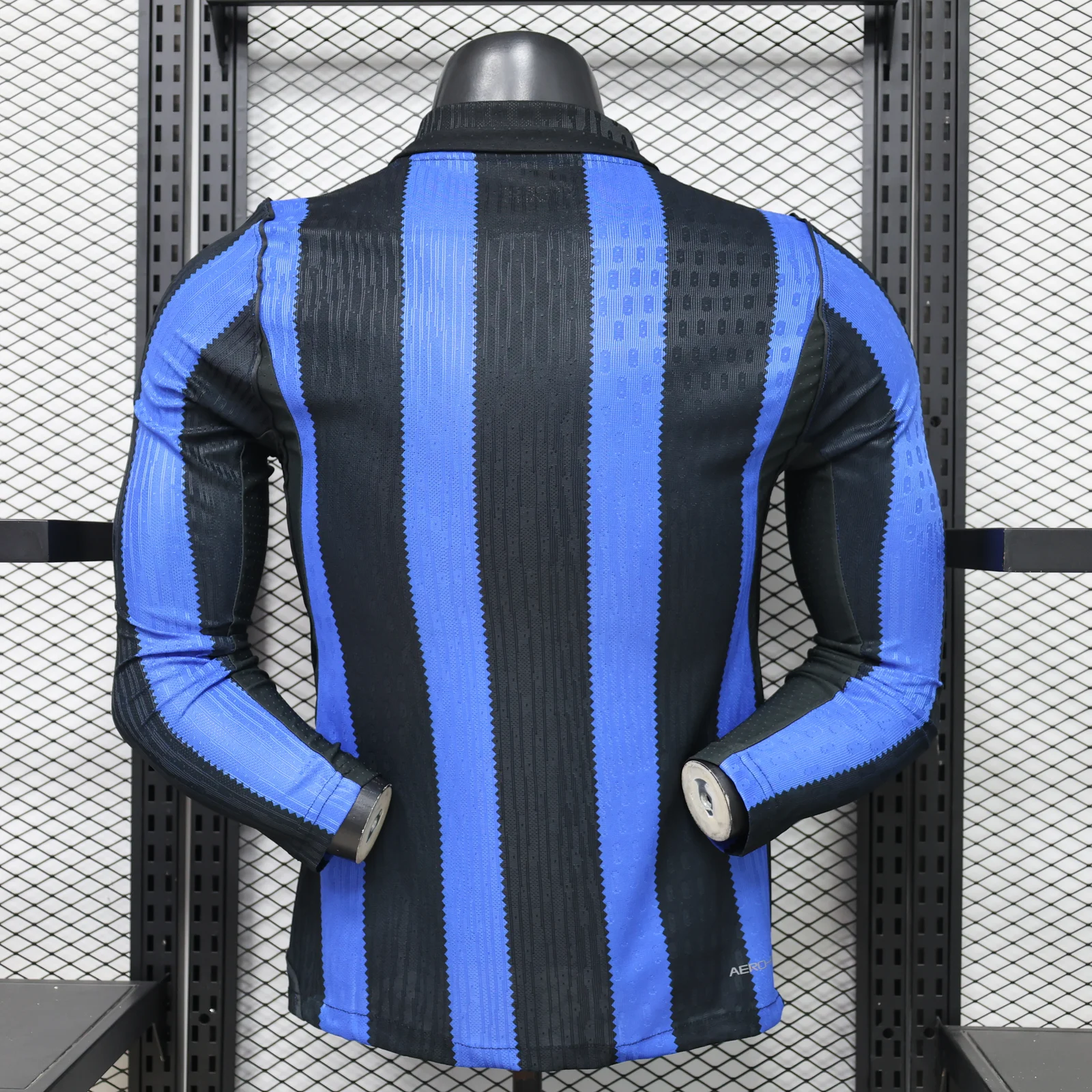 Inter Milan 2026/27 Home Football Jersey – Long Sleeve back view