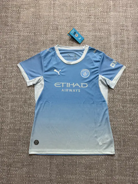 Manchester City 2026/27 Home Football Jersey – Women front view