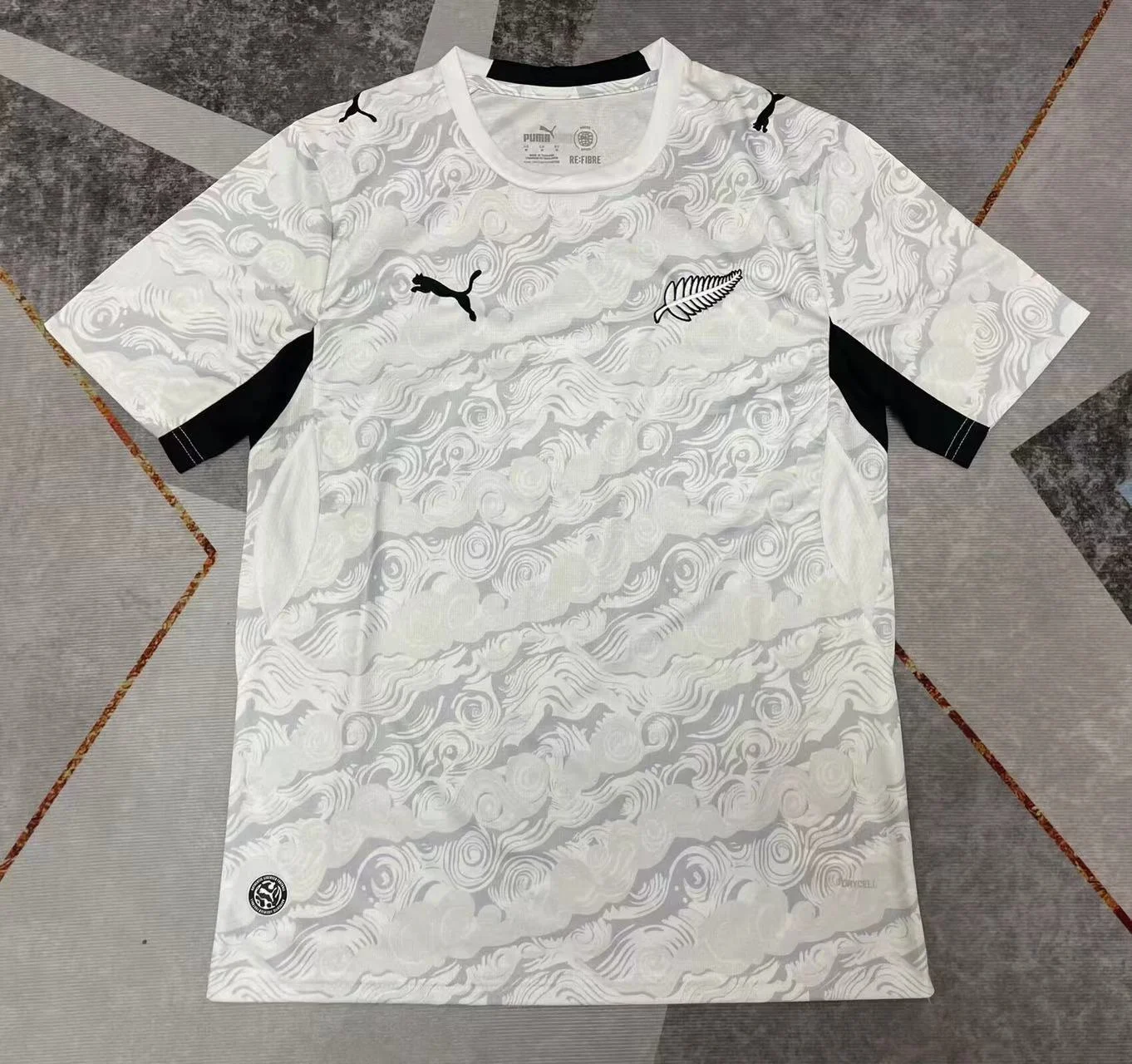 New Zealand 2026 Home Football Jersey front view