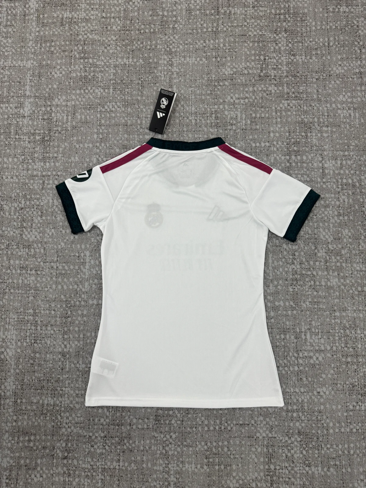 Real Madrid 2026/27 Home Football Jersey – Women back view